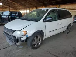 Dodge salvage cars for sale: 2002 Dodge Grand Caravan ES