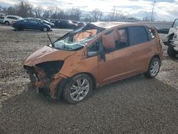 Salvage cars for sale at Columbus, OH auction: 2009 Honda FIT Sport