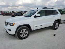 Salvage cars for sale at Arcadia, FL auction: 2017 Jeep Grand Cherokee Laredo