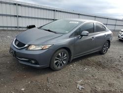 Salvage cars for sale at Fredericksburg, VA auction: 2013 Honda Civic EXL