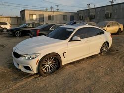 BMW salvage cars for sale: 2017 BMW 430I Gran Coupe