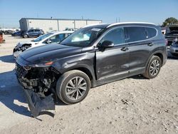 Salvage cars for sale from Copart Haslet, TX: 2020 Hyundai Santa FE Limited