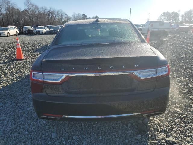 2019 Lincoln Continental Select