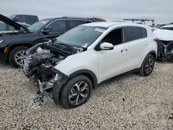 Salvage cars for sale at Temple, TX auction: 2021 KIA Sportage LX