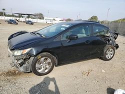 Salvage cars for sale from Copart San Diego, CA: 2014 Honda Civic LX