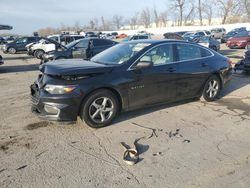 Salvage cars for sale at Bridgeton, MO auction: 2018 Chevrolet Malibu LS