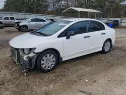 Salvage cars for sale at Austell, GA auction: 2011 Honda Civic VP