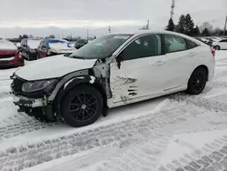 Salvage cars for sale at London, ON auction: 2019 Honda Civic LX