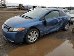 Salvage cars for sale at San Martin, CA auction: 2007 Honda Civic LX