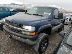 Salvage SUVs for sale at auction: 2002 Chevrolet Silverado K1500