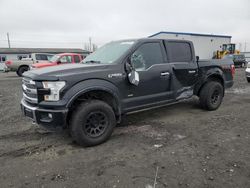 Salvage cars for sale from Copart Airway Heights, WA: 2015 Ford F150 Supercrew