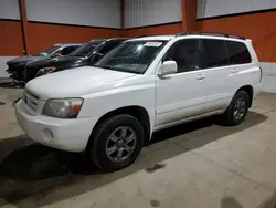 Toyota salvage cars for sale: 2007 Toyota Highlander Sport