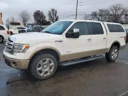 Salvage cars for sale at Moraine, OH auction: 2014 Ford F150 Supercrew