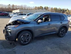 Salvage cars for sale at Exeter, RI auction: 2024 Nissan Rogue SV