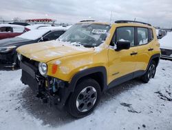 Salvage cars for sale at Cahokia Heights, IL auction: 2015 Jeep Renegade Sport