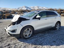 Salvage cars for sale at Reno, NV auction: 2015 Ford Edge Titanium