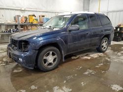 Salvage cars for sale from Copart Milwaukee, WI: 2008 Chevrolet Trailblazer LS