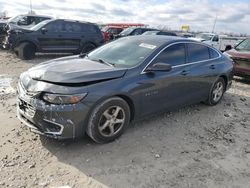 Salvage cars for sale at Cahokia Heights, IL auction: 2017 Chevrolet Malibu LS