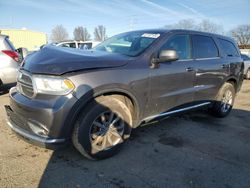 Salvage cars for sale at Moraine, OH auction: 2017 Dodge Durango SXT