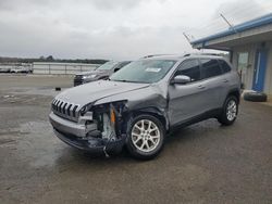 Salvage cars for sale at Memphis, TN auction: 2018 Jeep Cherokee Latitude