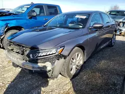 Salvage cars for sale at Cahokia Heights, IL auction: 2018 Honda Accord LX