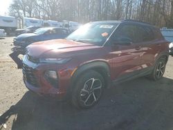 Salvage cars for sale at Glassboro, NJ auction: 2022 Chevrolet Trailblazer RS