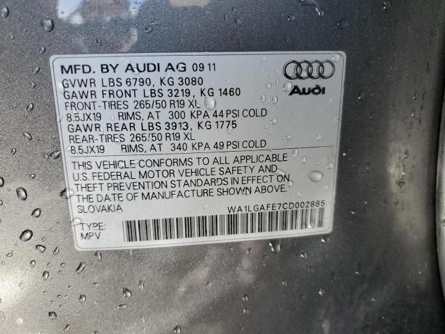 2012 Audi Q7 Premium Plus