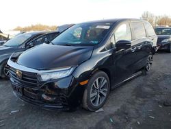 Salvage cars for sale at Hillsborough, NJ auction: 2021 Honda Odyssey Touring