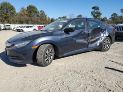 Salvage cars for sale at Hampton, VA auction: 2016 Honda Civic EX