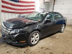 Salvage cars for sale at Lyman, ME auction: 2012 Ford Fusion SE