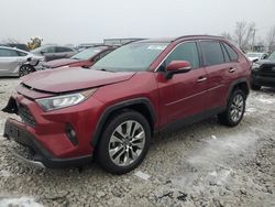 Toyota salvage cars for sale: 2019 Toyota Rav4 Limited