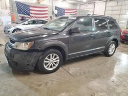 Salvage cars for sale at Columbia, MO auction: 2016 Dodge Journey SXT