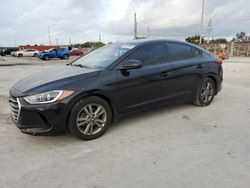 Salvage cars for sale at Homestead, FL auction: 2018 Hyundai Elantra SEL