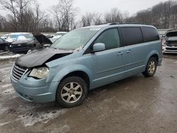 Salvage cars for sale at Ellwood City, PA auction: 2008 Chrysler Town & Country Touring