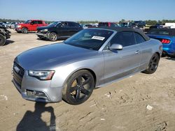 Salvage cars for sale at Houston, TX auction: 2016 Audi A5 Premium Plus S-Line