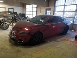 Salvage cars for sale from Copart Indianapolis, IN: 2018 Chevrolet Malibu LT