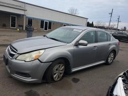 Salvage cars for sale at New Britain, CT auction: 2010 Subaru Legacy 2.5I Premium