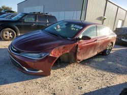 Salvage cars for sale at Apopka, FL auction: 2015 Chrysler 200 Limited