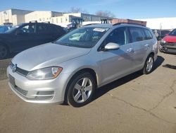 Volkswagen salvage cars for sale: 2015 Volkswagen Golf Sportwagen TDI S