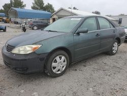 Salvage cars for sale at Prairie Grove, AR auction: 2003 Toyota Camry LE