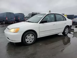 Salvage cars for sale from Copart Hayward, CA: 2003 Honda Civic LX