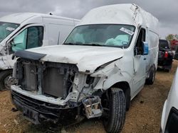 Salvage cars for sale at San Antonio, TX auction: 2018 Nissan NV 2500 S