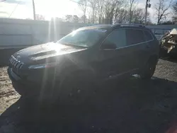 2017 Jeep Cherokee Latitude en venta en Gastonia, NC