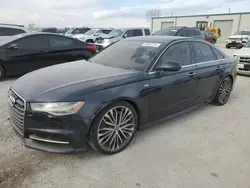 Audi salvage cars for sale: 2016 Audi A6 Premium Plus