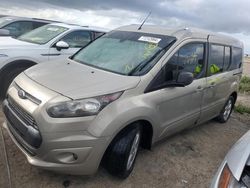 Ford Transit Connect xlt salvage cars for sale: 2015 Ford Transit Connect XLT