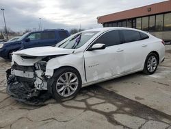 Chevrolet salvage cars for sale: 2020 Chevrolet Malibu LT