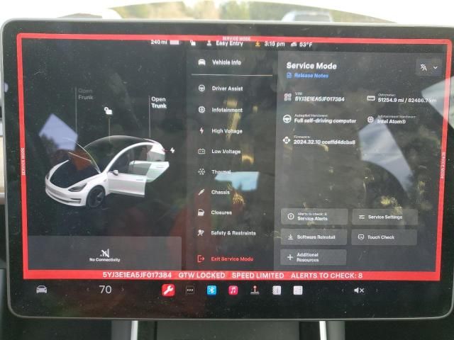 2018 Tesla Model 3