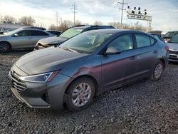 Hyundai salvage cars for sale: 2019 Hyundai Elantra SE