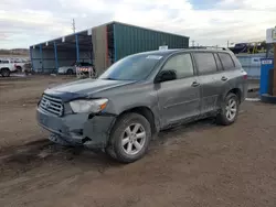 Salvage cars for sale at Colorado Springs, CO auction: 2010 Toyota Highlander