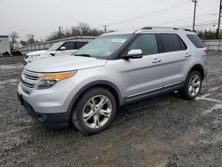 Salvage cars for sale at Hillsborough, NJ auction: 2011 Ford Explorer Limited